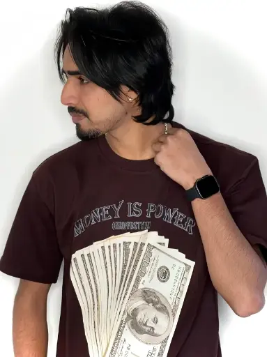 PURE COTTON relax fit (MONEY Graphic T-shirt)